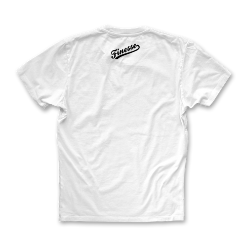 WHITE 'OG' Original Finesse T-Shirt BACK