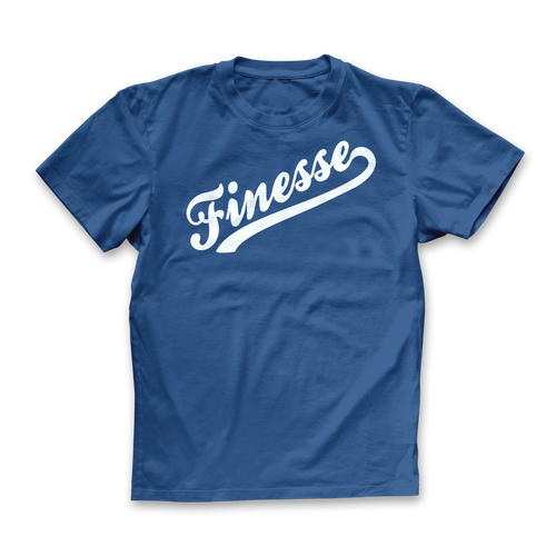 BLUE 'OG' Original Finesse T-Shirt FRONT
