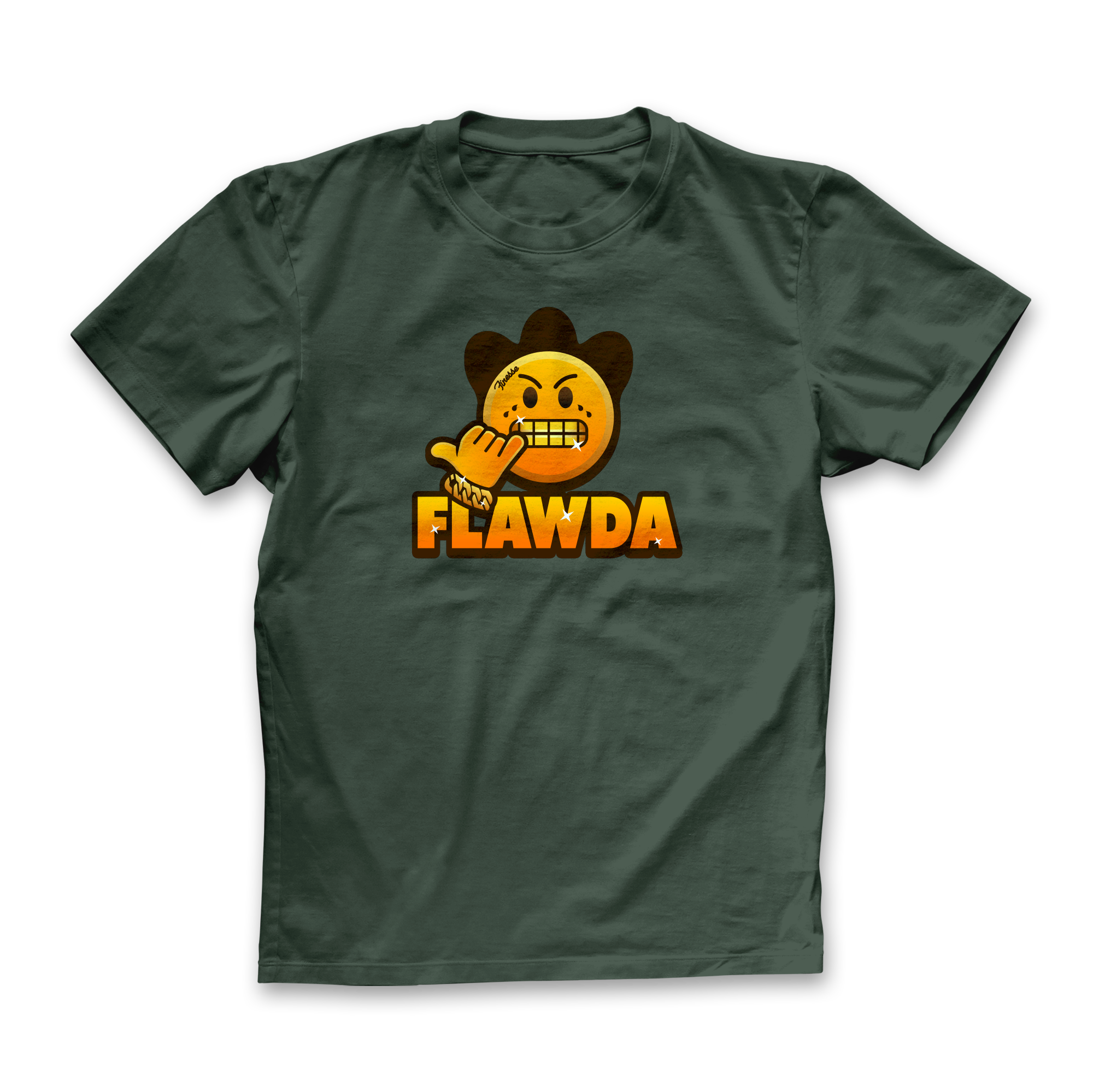 Everglades Emoji T-Shirt Front
