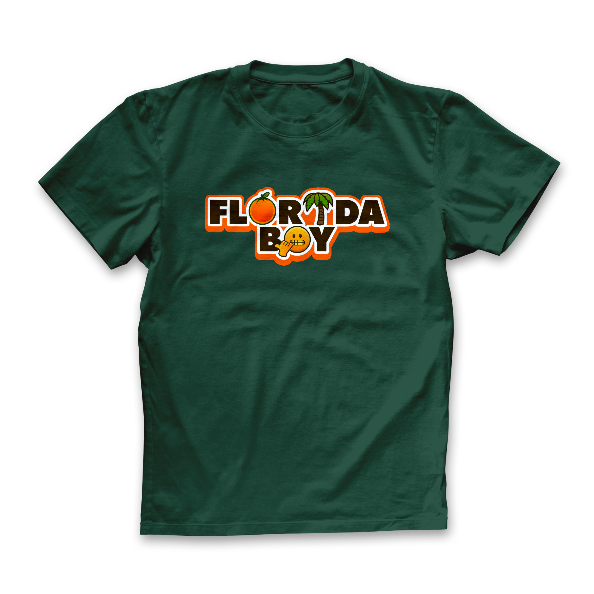 Forest Green Florida Boy T-Shirt Front