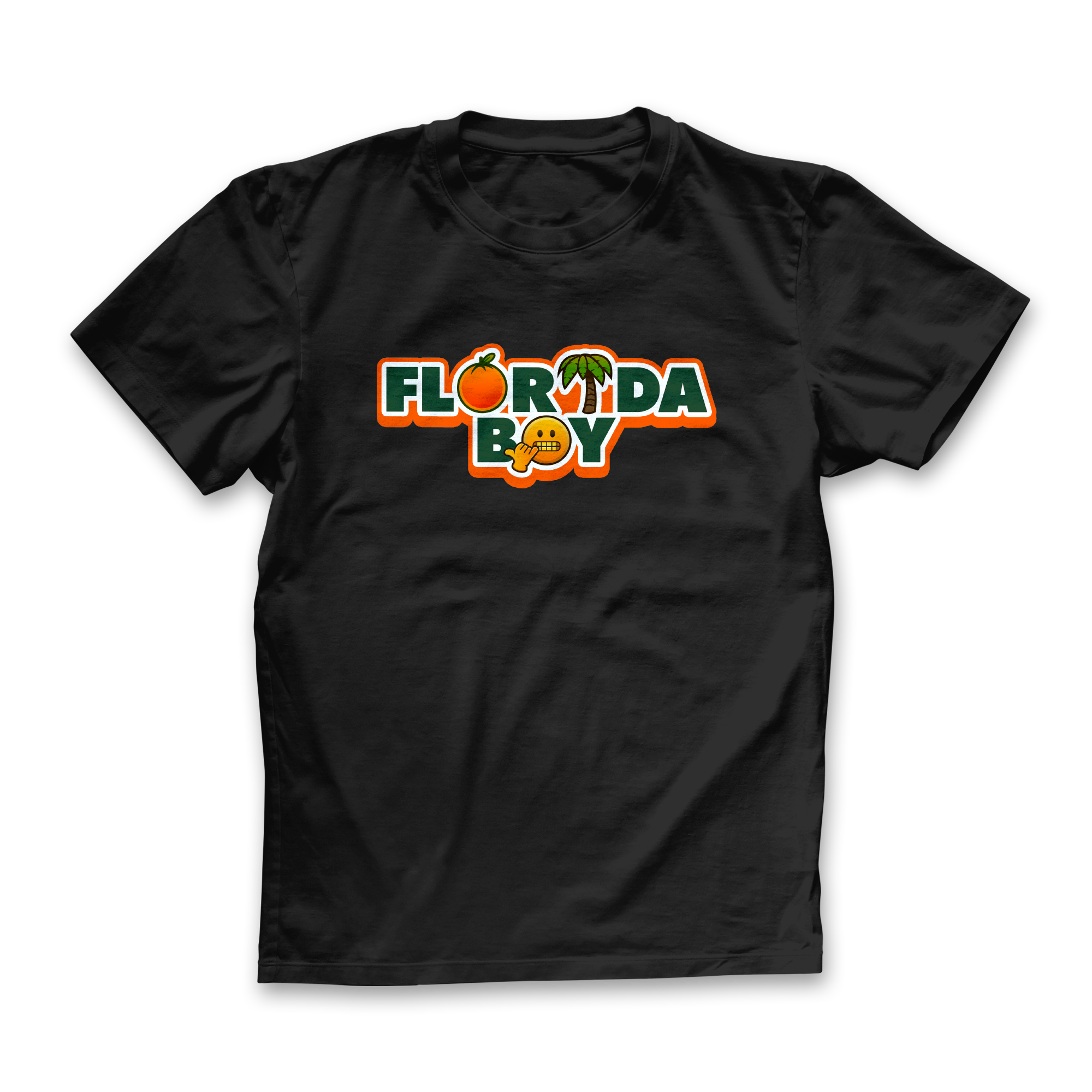 Black Florida Boy T-Shirt Front