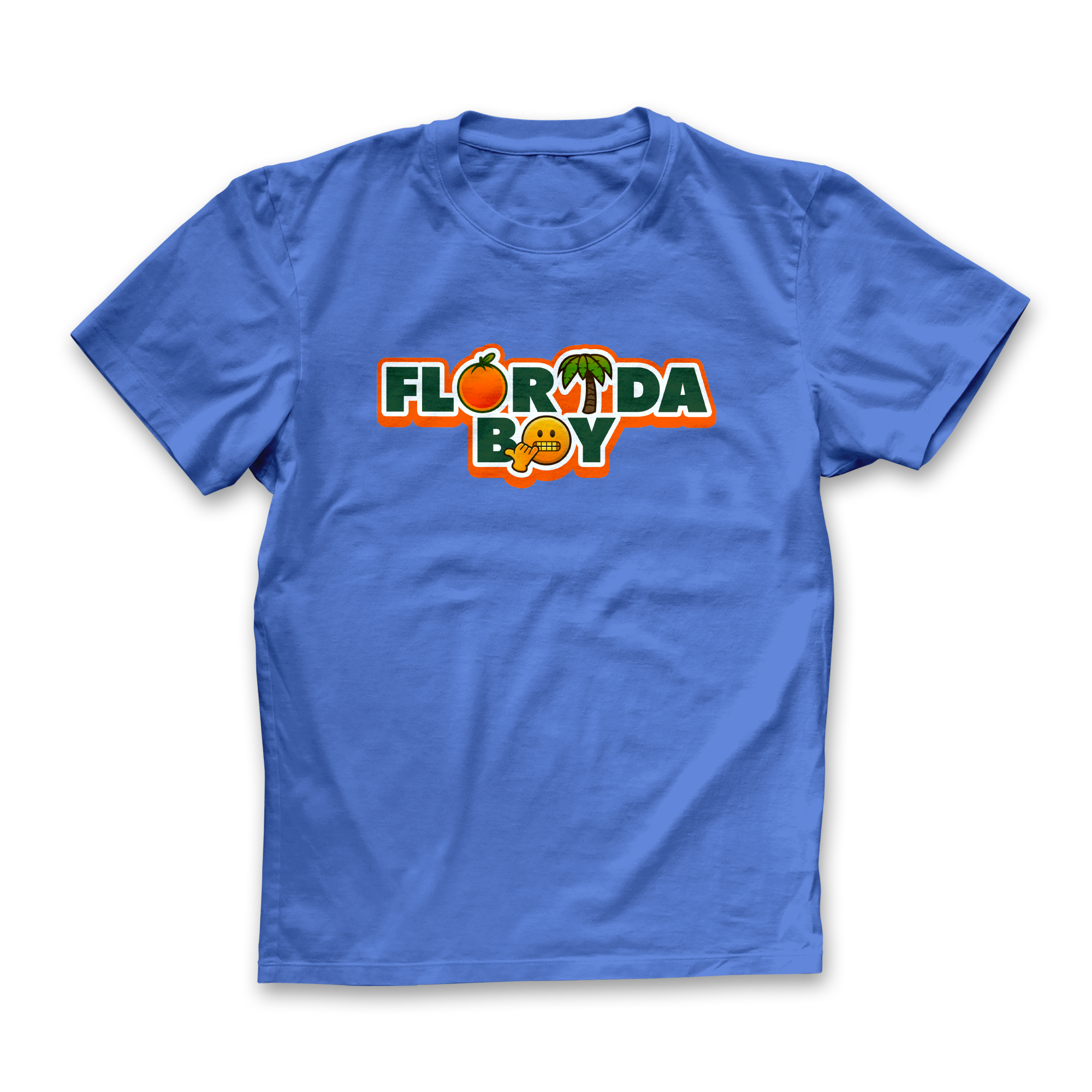 Blue Florida Boy T-Shirt Front