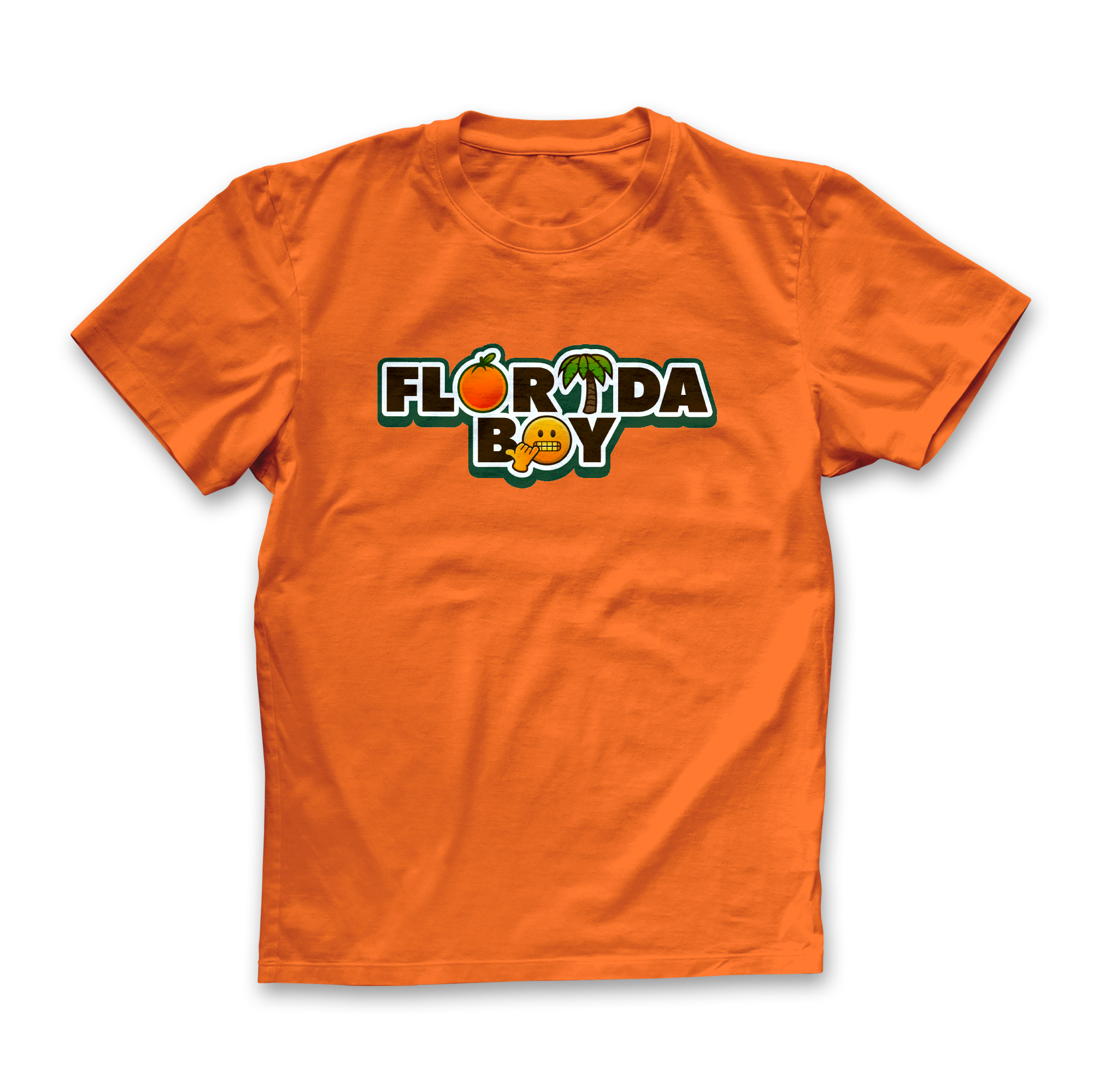 Florida Orange Florida Boy T-Shirt Front