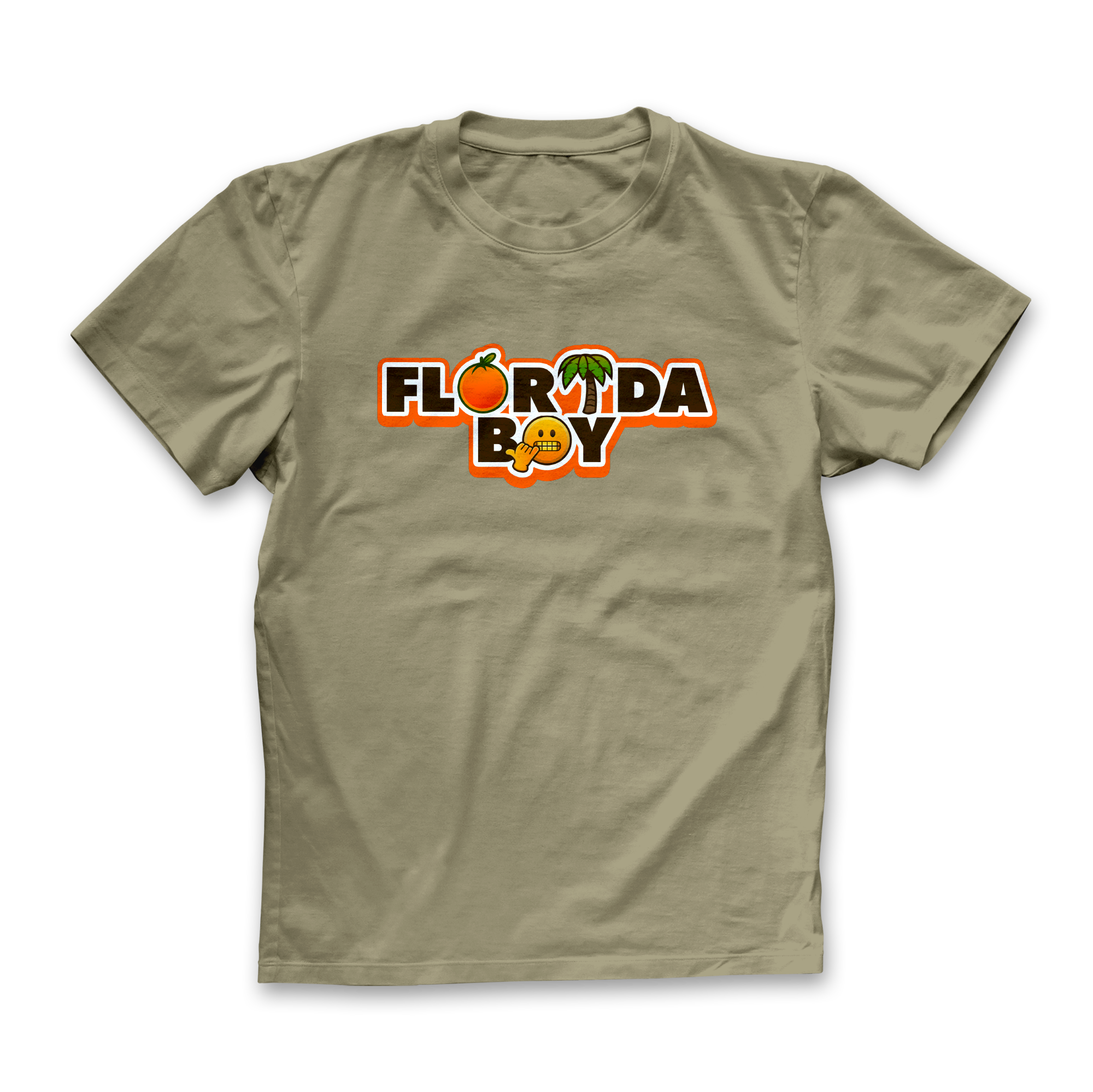 Olive Florida Boy T-Shirt Front