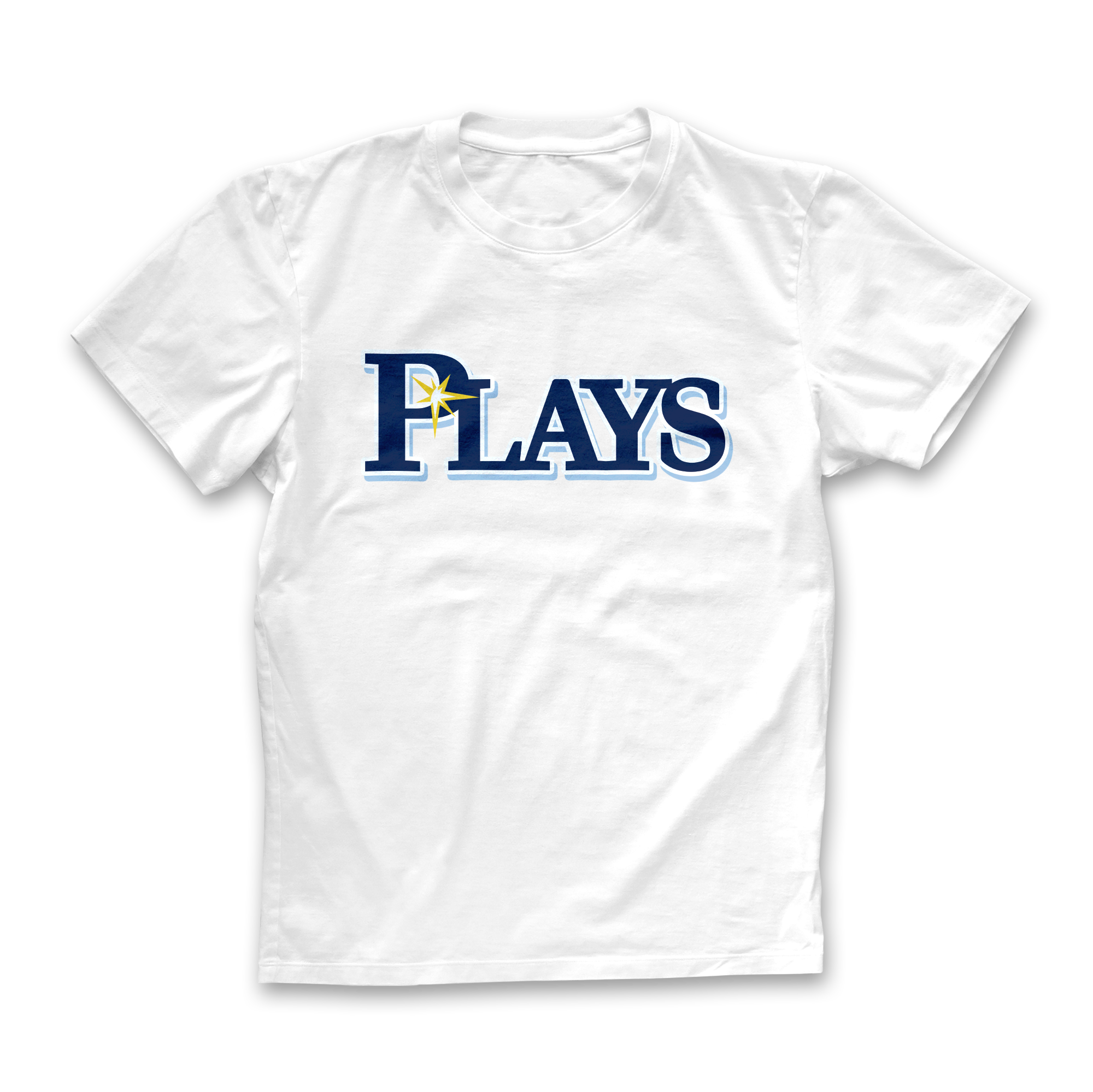 WHITE Plays T-Shirt FRONT