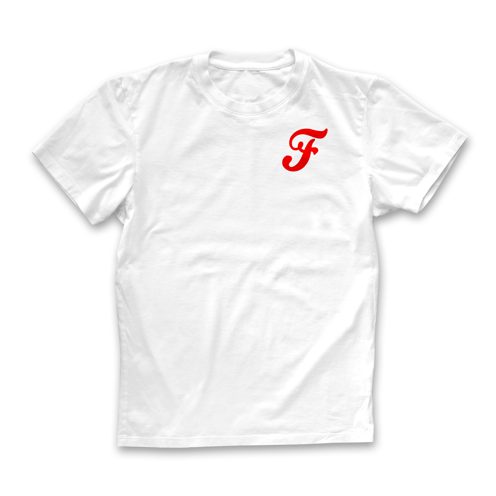 WHITE Greetings From FLA T-Shirt FRONT